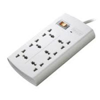 Belkin Power Stribe 6 Port 2 M Gray Economy Series